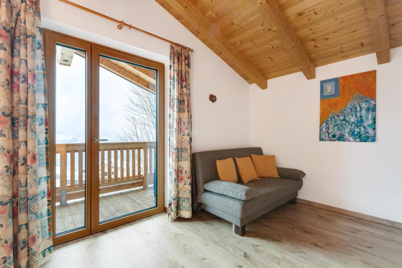 Ski In - Ski Out Panoramaferienhaus Breitmoos Neben Mittelstation 米特西尔 外观 照片