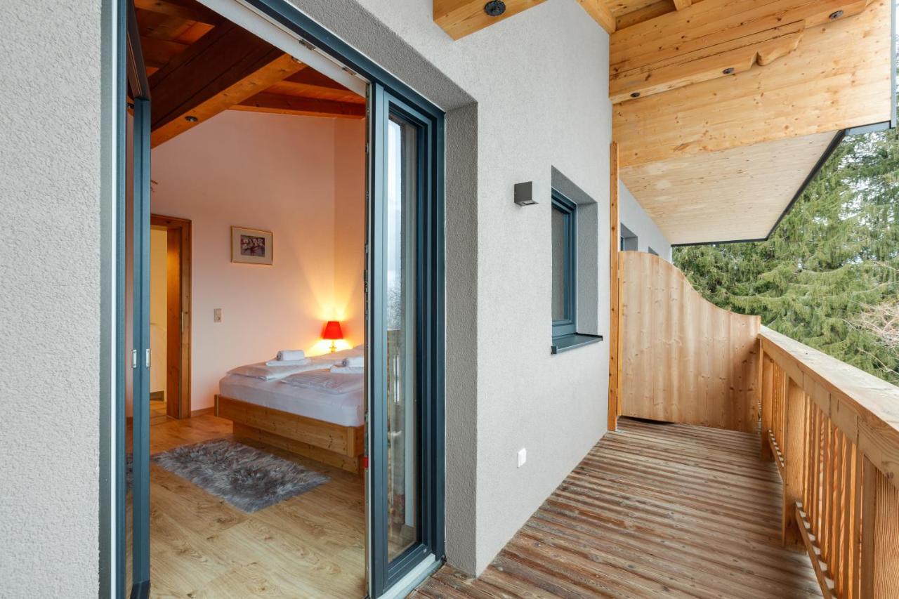 Ski In - Ski Out Panoramaferienhaus Breitmoos Neben Mittelstation 米特西尔 外观 照片